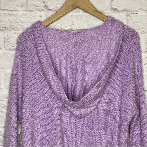 Caslon Side Button Hooded Sweater - Picture 11 of 11